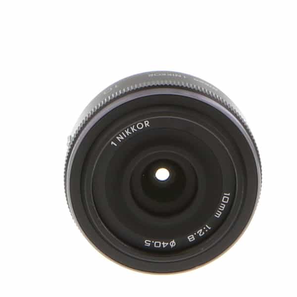 Nikon Nikkor 10mm F/2.8 Black Lens For Nikon 1 System CX Format {40.5} at  KEH Camera
