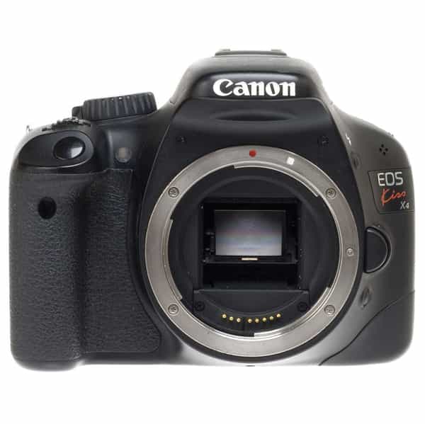 Canon EOS Kiss X4 (Japanese Rebel T2I) DSLR Camera Body, Black {18MP} at  KEH Camera