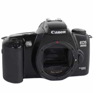 Canon EOS 3000 QD 35mm Camera Body, Black (International Version of Rebel  XS) at KEH Camera