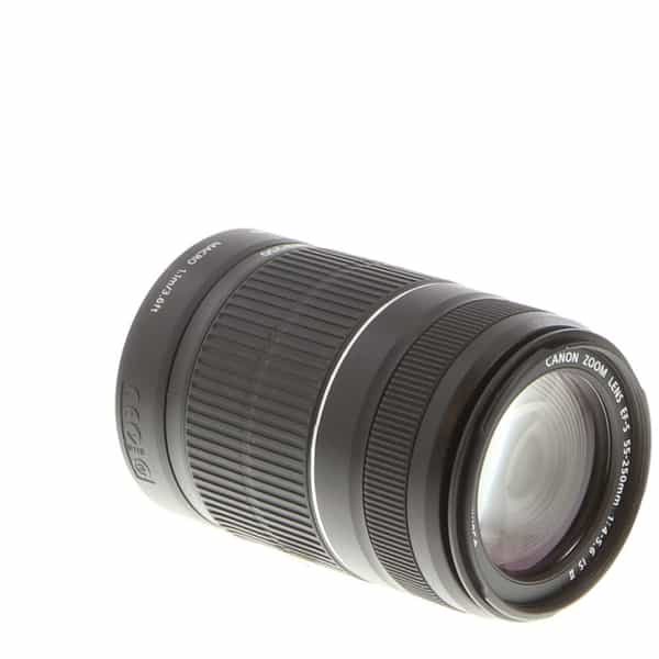 Canon EF-S 55-250mm f/4-5.6 IS II AF Lens for APS-C DSLR {58} - Used SLR &  DSLR Lenses - Used Camera Lenses at KEH Camera at KEH Camera