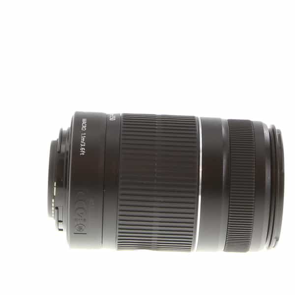 Canon EF-S 55-250mm f/4-5.6 IS II Autofocus APS-C Lens, Black {58} - With  Caps - EX+