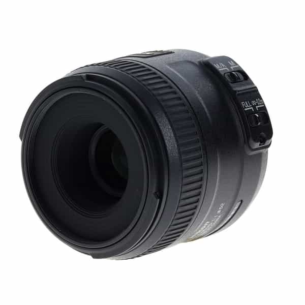 Nikon AF-S DX Micro Nikkor 40mm f/2.8 G Macro Autofocus APS-C Lens for  F-Mount, Black {52} at KEH Camera