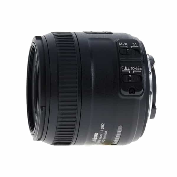 Nikon AF-S DX Micro Nikkor 40mm f/2.8 G Macro Autofocus APS-C Lens for  F-Mount, Black {52} at KEH Camera