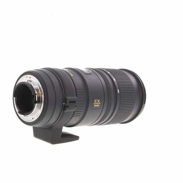 Sigma 70-200mm f/2.8 APO DG EX HSM OS Autofocus Lens for Nikon {77} with  Tripod Collar/Foot at KEH Camera