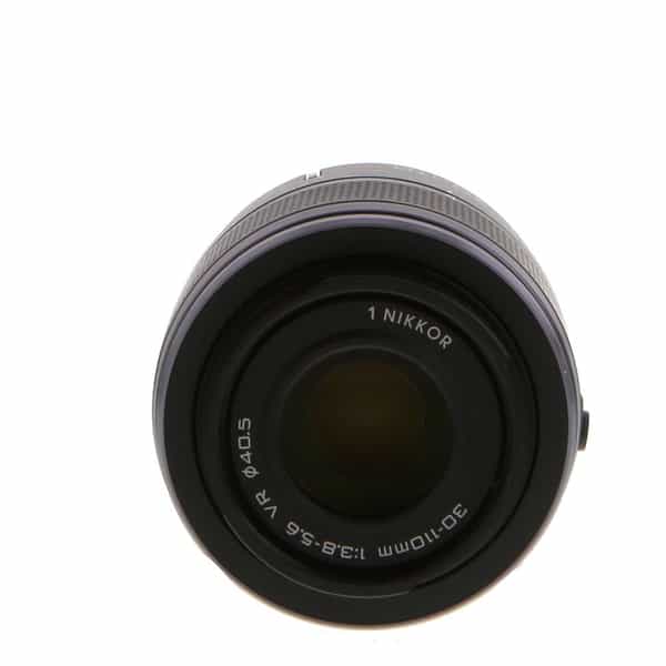 Nikon Nikkor 30-110mm f/3.8-5.6 VR Lens for Nikon 1 System CX Format, Black  {40.5} at KEH Camera