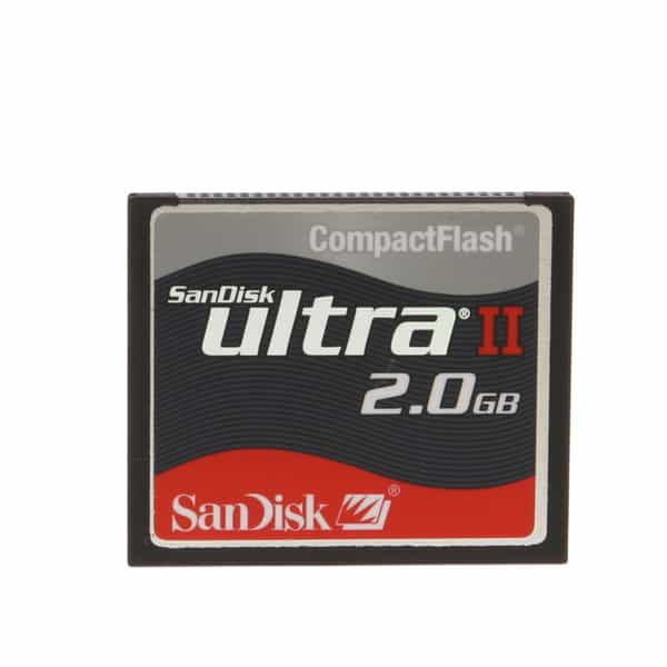 Sandisk 2GB Ultra II Compact Flash [CF] Memory Card at KEH Camera