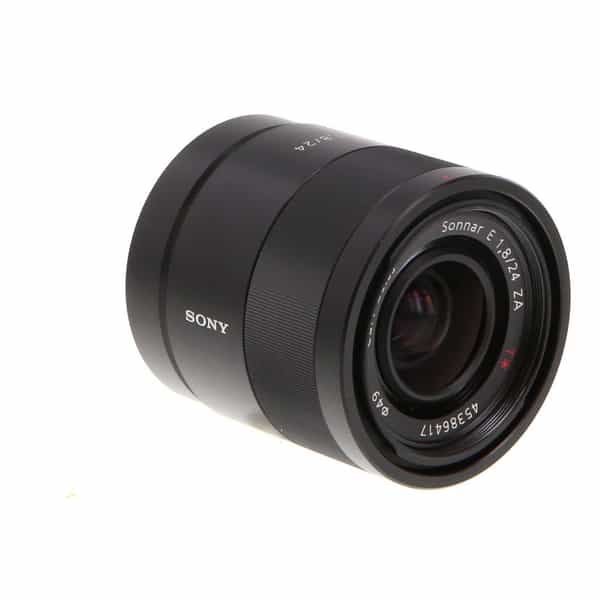 Sony 24mm f/1.8 Carl Zeiss Sonnar T* ZA E Mount Autofocus Lens, Black  (SEL24F18Z) {49} - Used Mirrorless Camera Lenses - Used Camera Lenses at  KEH Camera at KEH Camera