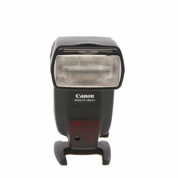 Canon Speedlite 580EX II Flash [GN190] {Bounce, Swivel, Zoom} - With Case  and Mini Stand - EX+