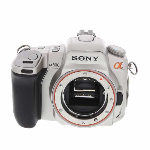 Sony Alpha a300 DSLR Camera Body, Silver {10.2MP} at KEH Camera