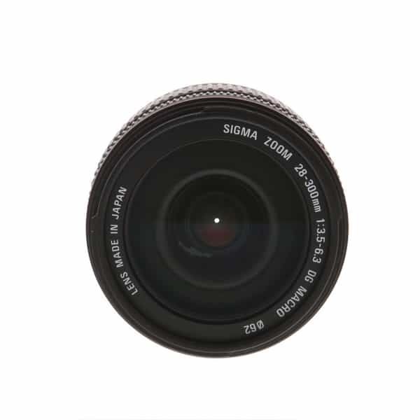 Sigma 28-300mm f/3.5-6.3 DG Macro Autofocus Lens for Nikon F-Mount {62} at  KEH Camera