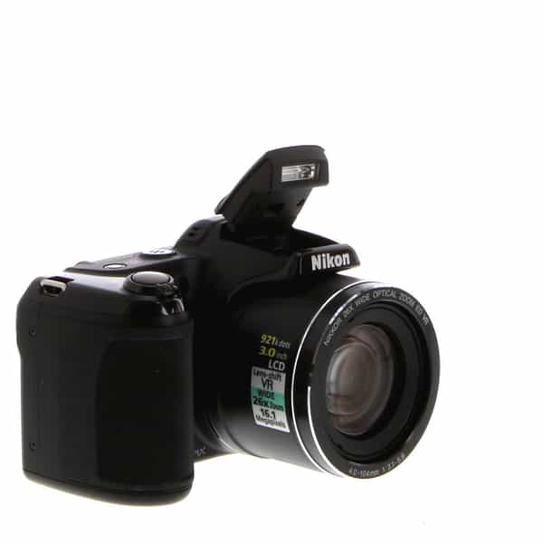 Nikon Coolpix L810 Digital Camera, Black {16.1MP} Camera Only at KEH Camera
