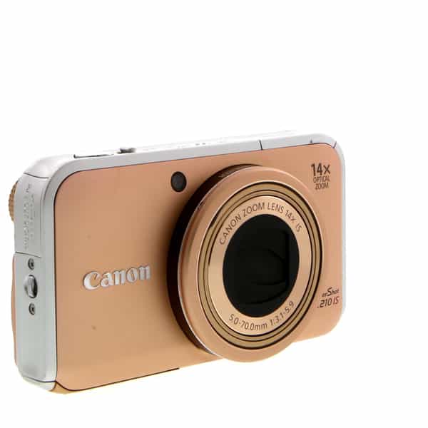 Canon Powershot SX210 IS Digital Camera, Gold {14.1MP} at KEH Camera