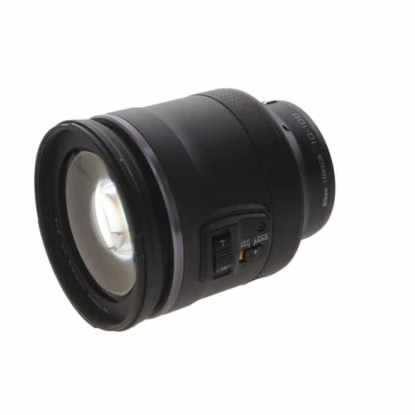 Nikon Nikkor 10-100mm f/4-5.6 VR Lens for Nikon 1 System CX Format, Black  {55} at KEH Camera