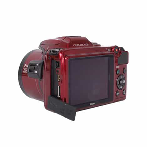 Nikon Coolpix L120 Digital Camera, Red {14.1MP} Camera Only at KEH Camera