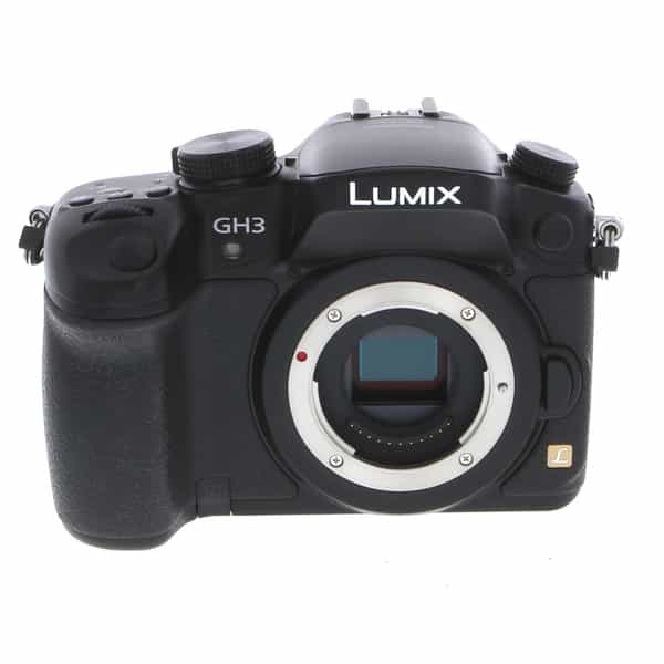 Panasonic Lumix DMC-GH3 Mirrorless Micro Four Thirds Digital Camera Body,  Black {16MP} at KEH Camera