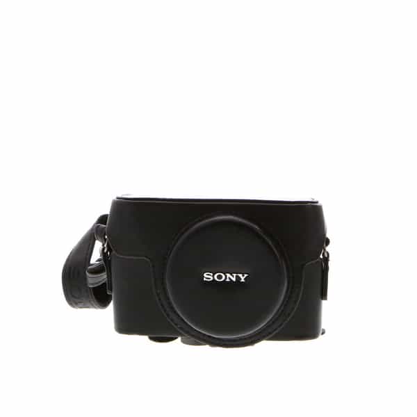 Sony LCJ-RXA Leather Case for DSC-RX100, Black at KEH Camera