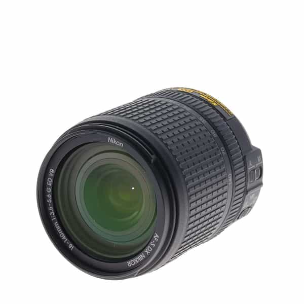 Nikon AF-S DX Nikkor f/3.5-5.6 G ED IF VR Autofocus APS-C Lens, Black {67} at KEH Camera