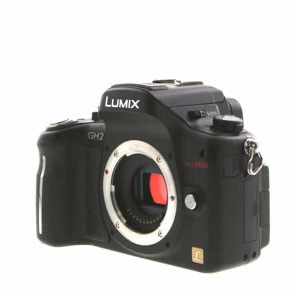 Panasonic Lumix DMC-GH2 Mirrorless MFT (Micro Four Thirds) Camera Body,  Black {16MP} at KEH Camera