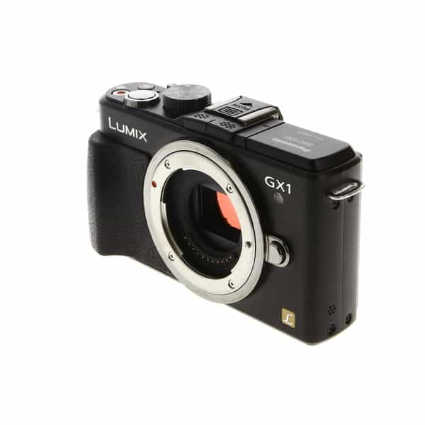vriendelijk Penetratie Persoonlijk Panasonic Lumix DMC-GX1 Mirrorless Micro Four Thirds Digital Camera Body,  Black {16MP} at KEH Camera