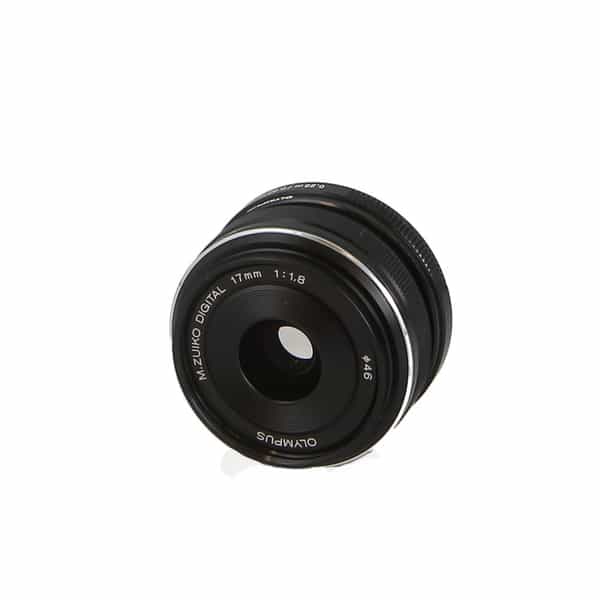 Olympus 17mm f/1.8 M.Zuiko Digital MSC Autofocus Lens for MFT (Micro Four  Thirds), Black {46} at KEH Camera