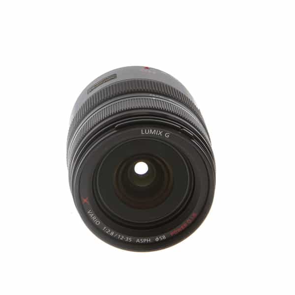Panasonic Lumix G X Vario 12-35mm f/2.8 ASPH. HD Power O.I.S. Lens for MFT  (Micro Four Thirds), Black {58} at KEH Camera