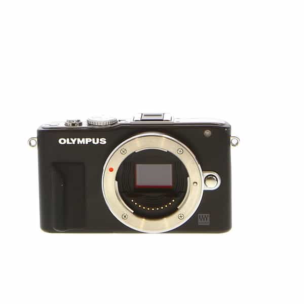 Olympus PEN Lite E-PL3 Mirrorless MFT (Micro Four Thirds) Camera Body,  Black {12.3MP} at KEH Camera