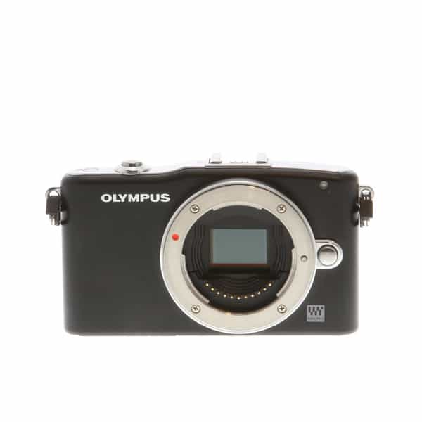 Olympus PEN Mini E-PM1 Mirrorless MFT (Micro Four Thirds) Digital Camera  Body, Black {12.3MP} at KEH Camera