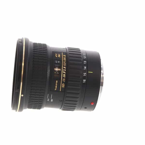 Tokina 11-16mm f/2.8 AT-X Pro SD (IF) DX II Autofocus APS-C Lens for Canon  EF-S Mount {77} at KEH Camera