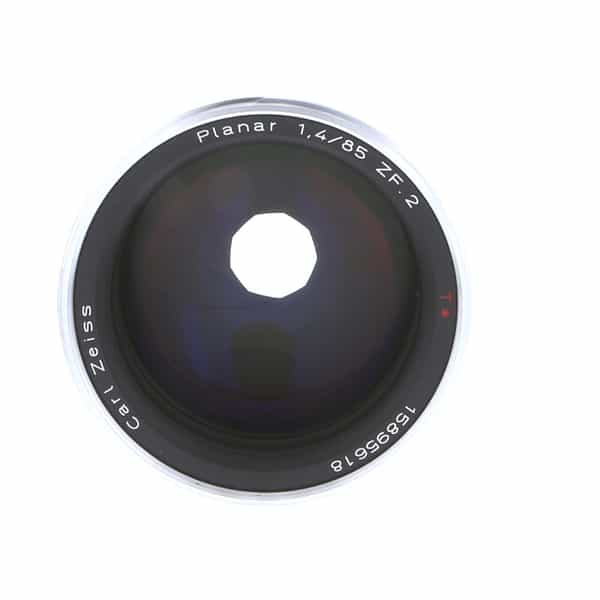 Zeiss 85mm f/1.4 Planar ZF.2 T* Lens for Nikon F-Mount, Black {72} (CPU  Contacts) at KEH Camera