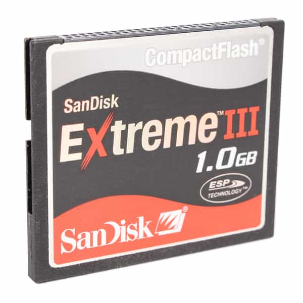 Sandisk 1GB Extreme III Compact Flash [CF] Memory Card at KEH Camera
