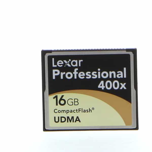 Lexar Pro 16GB 400X UDMA Compact Flash [CF] Memory Card at KEH Camera