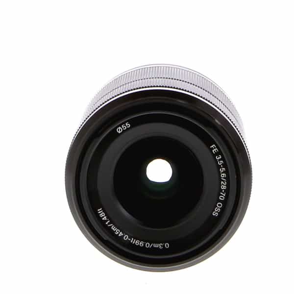 Sony FE 28-70mm f/3.5-5.6 OSS Full-Frame Autofocus Lens for E-Mount, Black  {55} SEL2870 at KEH Camera