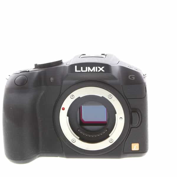 Panasonic Lumix DMC-G6 Mirrorless Micro Four Thirds Digital Camera Body,  Black {16MP} at KEH Camera