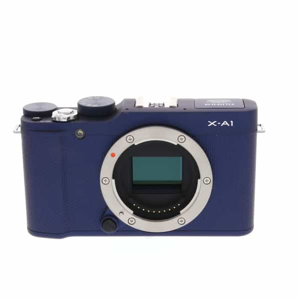 Fujifilm X-A1 Mirrorless Digital Camera Body, Indigo Blue {16.3MP} at KEH  Camera