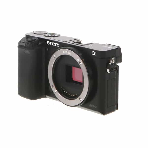 Sony a6000 Mirrorless Digital Camera Body, Black {24.3MP} at KEH Camera