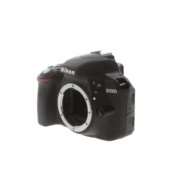 Nikon D3300 DSLR Body, Black {24.2MP} at Camera