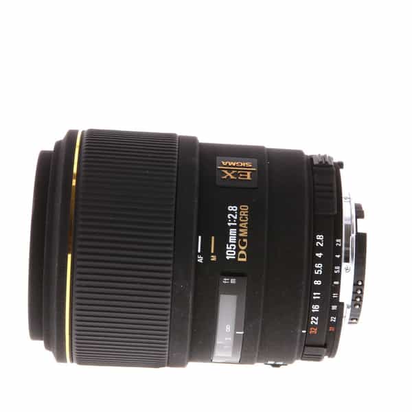 Sigma 105mm f/2.8 EX DG Macro 1:1 (5-Pin) Autofocus Lens for Nikon {58} at  KEH Camera