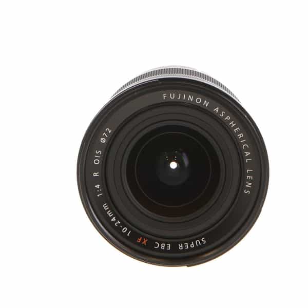 Fujifilm XF 10-24mm f/4 R OIS Fujinon Lens for APS-C Format X-Mount, Black  {72} at KEH Camera