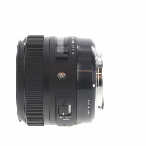 Sigma 30mm f/1.4 DC A (Art) Autofocus APS-C Lens for Canon EF-S Mount {62}  at KEH Camera