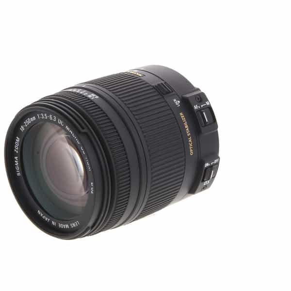 Sigma 18-250mm f/3.5-6.3 DC OS HSM Macro AF Lens for Nikon APS-C DSLR {62}  at KEH Camera