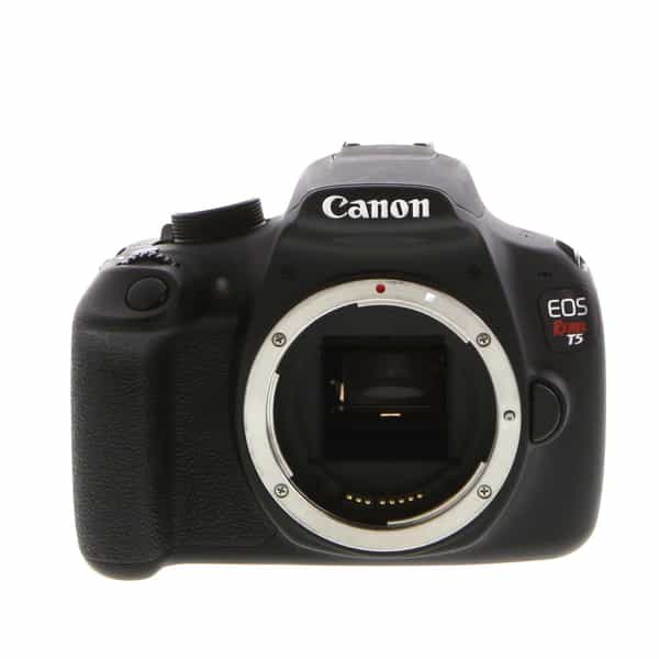 Canon EOS Rebel T5 DSLR Camera Body, Black {18MP} at KEH Camera