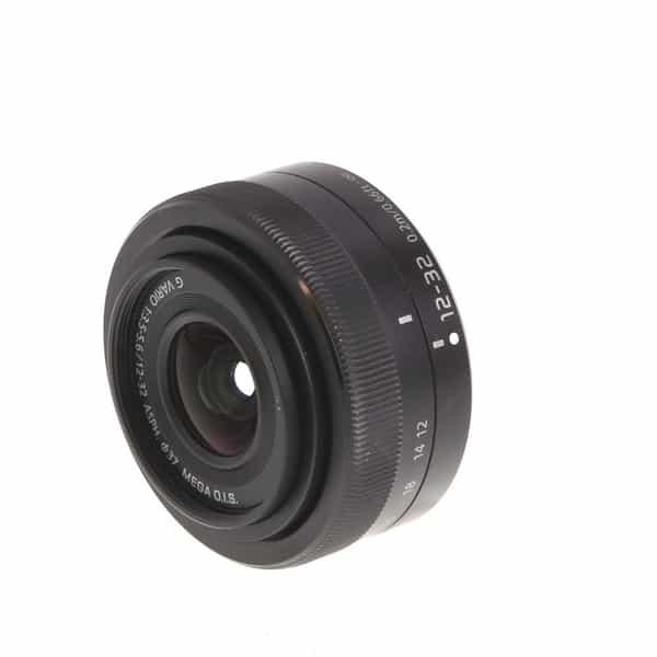 Panasonic Lumix G Vario 12-32mm f/3.5-5.6 ASPH. Mega O.I.S. Autofocus Lens  for MFT (Micro Four Thirds), Black {37} at KEH Camera