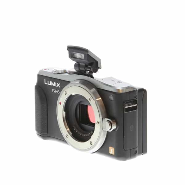 Marine Opwekking inspanning Panasonic Lumix DMC-GF6 Mirrorless Micro Four Thirds Digital Camera Body,  Black {16MP} at KEH Camera