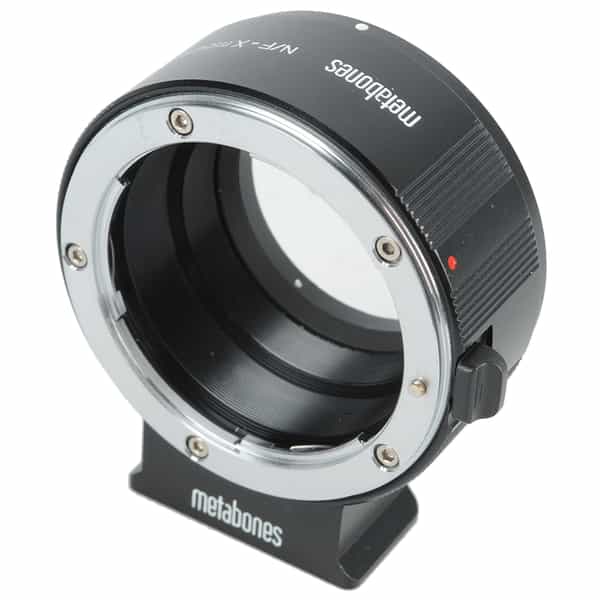 Metabones N/F-X mount Adapter for Nikon F-Mount Lens to Fujifilm X-Mount  (MB_NF-X-BT1) with Support Foot at KEH Camera
