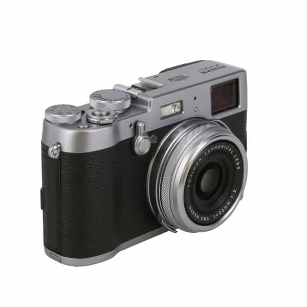 Fujifilm X100T Digital Camera, Silver {16.3MP} at KEH Camera