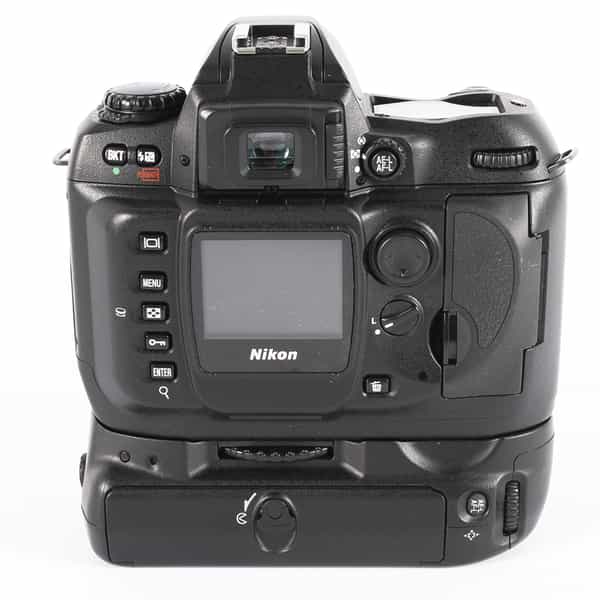 Nikon D100 DSLR Camera Body with Battery Grip MB-D100 {6.1MP} at KEH Camera