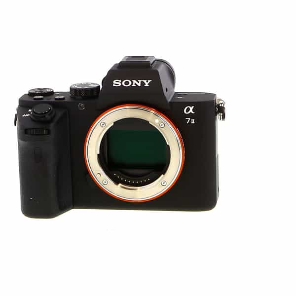 Sony a7 II Mirrorless Camera Body, Black {24.3MP} - With Battery, AC  Adapter, Micro USB Cable - EX