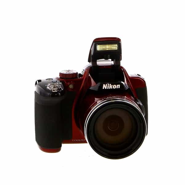 Nikon Coolpix P520 Digital Camera, Red {18.1MP} at KEH Camera