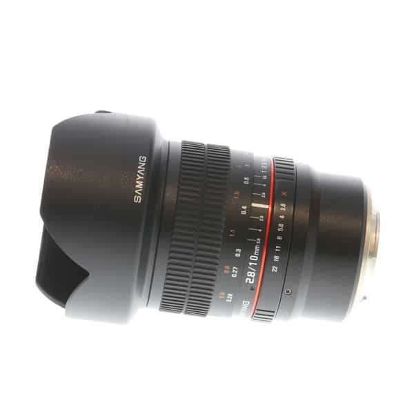 dubbel Ben depressief Drank Samyang 10mm f/2.8 ED AS NCS CS Manual Lens for Fujifilm X-Mount, Black at  KEH Camera