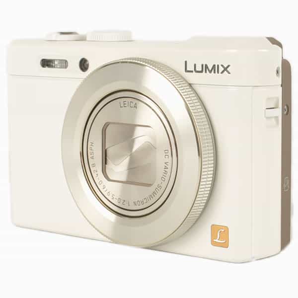 Panasonic Lumix DMC-LF1 White Digital Camera {12.1MP} at KEH Camera